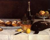 保罗 高更 : Still Life with Oysters